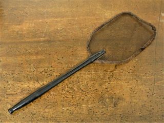 RARE Antique 19th C - Early 1900s SHAKER Wire WOOD HANDLE Fly Swatter TOOL 2