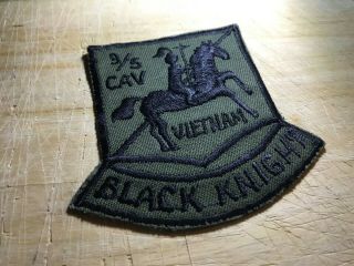 1960s/Vietnam? US ARMY PATCH - 3/5 CAVALRY BLACK KNIGHT BEAUTY 5