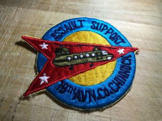 Cold War/vietnam? Us Army Patch - 19th Avn Co.  Chinook Assault Support -