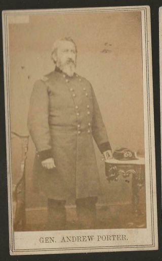 Civil War Era Cdv Union General Andrew Porter