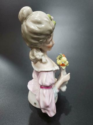 Antique German Porcelain Half Doll 9199 Art Deco 5.  5 