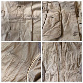 WWII US AIRBORNE PARATROOPER JUMP JACKET NAMED STAMPED SIZE 36R 10