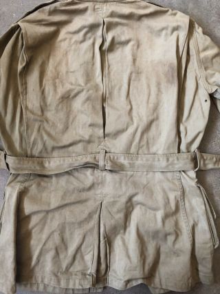 WWII US AIRBORNE PARATROOPER JUMP JACKET NAMED STAMPED SIZE 36R 4