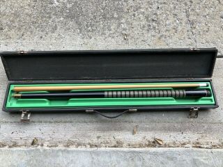 Old Pool Cue And Carrying Case