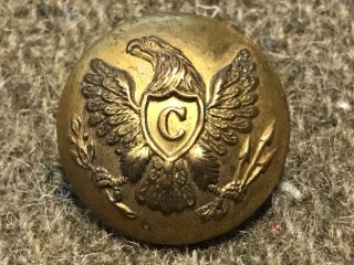 Civil War Cavalry Officer Eagle C Button Thomas Dale