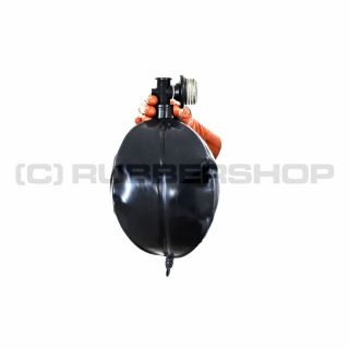 Special Gas Mask 90 Grad Angle Xl Rebreathing Bag Set 3 Litre For Latex Fetish
