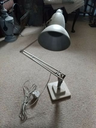 Vintage Anglepoise Lamp By Herbert Terry Cream Colour