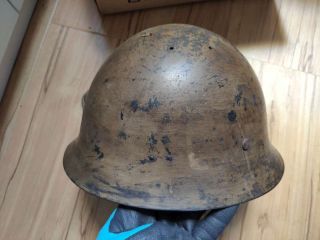 WW2 Japanese Military Soldier Type 90 Helmet 5