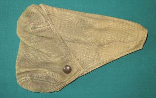 Rare Wwii Japanese Type 94 T - 94 Canvas Holster Vet Bring Back