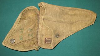 Rare WWII Japanese Type 94 T - 94 Canvas Holster Vet Bring Back 8