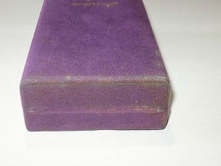 Vintage Guerlain Shalimar Perfume Bottle/Purple Box 1/2 OZ Sealed/Full 1983 3