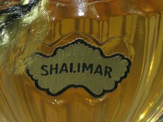 Vintage Guerlain Shalimar Perfume Bottle/Purple Box 1/2 OZ Sealed/Full 1983 8
