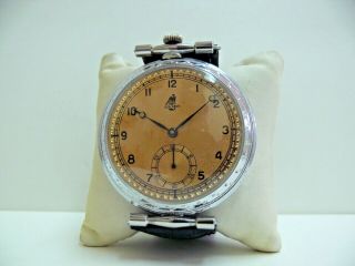 Very Rare Bishoff Wristwatch Swiss 17 Jew.  Sevriced & No Reserved
