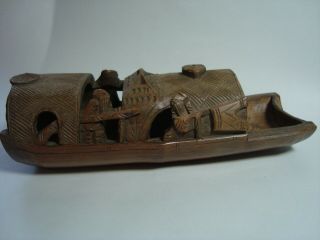 An Antique Chinese Carved Bamboo 