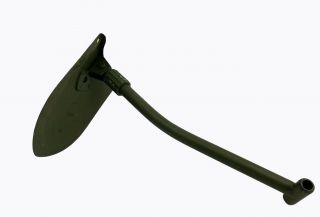 folding shovel from the Swedish army,  snow cover - 3