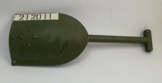 folding shovel from the Swedish army,  snow cover - 4