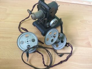 Antique German 35mm Hand Crank Vintage Movie Projector 1900s
