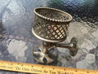 Antique Industrial Bathroom Fixture Combo Toothbrush Cup Holder Silvers Brooklyn