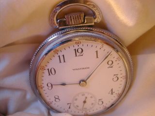 Waltham 1914 Pocket Watch 18s Open Face P/s 15 - J Mdl - 1879 Runs