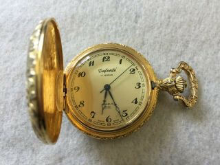 Swiss Made Lucien Piccard Dufonte 17 Jewels Incabloc Mechanical Pocket Watch 2