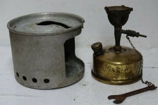 VERY OLD BRASS PRIMUS No 71 CAMPING STOVE - RARE - L@@K 4