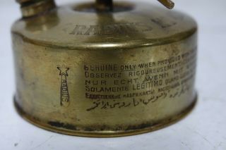 VERY OLD BRASS RADIUS No 42 MADE IN SWEDEN PRIMUS STYLE STOVE - L@@K 7