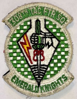 Vietnam War Usaf Air Force F4 Emerald Knig 308th Tactical Fighter Squadron Patch