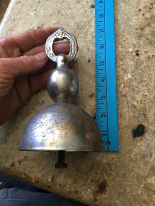 Antique Vintage Cast Iron & Steel Wood Burning Stove Top Finial Steampunk Part