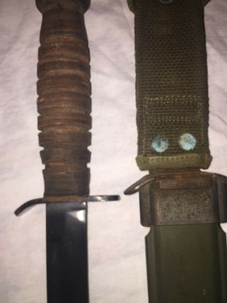 WW2 WWII USM3 IMPERIAL US M3 TRENCH FIGHTING SURVIVAL KNIFE 8