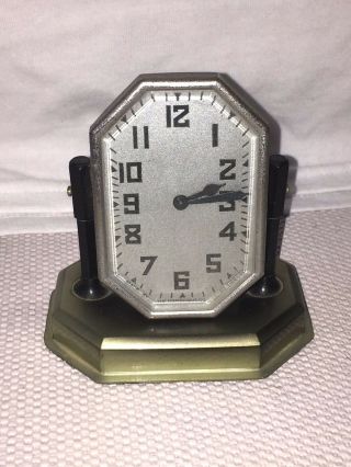 Vintage E Ingraham Desk Alarm Clock,  Not