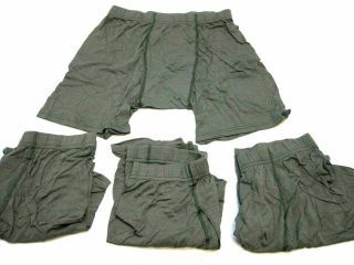 4 Pack Flame Resistant Military Boxer Shorts Foliage Green Fire Retardant Med A8