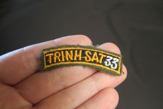 South Vietnamese Ranger Reconnaissance Trinh - Sat 33 Tab Patch Arvn