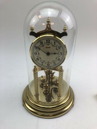 Vintage Kundo Anniversary Clock Kieninger & Obergfell Movement W Germany