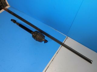 Military Radio Mp - 65 Jeep Truck Antenna Base With 3 Mast Sections