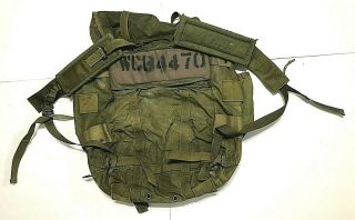 Vtg.  Us Army Large Alice Combat Pack Backpack No Frame Green Vietnam Era 1963/64