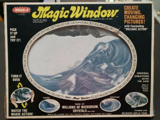 Wham - O Whamo Magic Window Sand 1973 Boxed