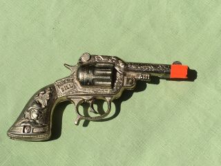 Vintage Pawnee Bill Wild West Toy Cap Gun–Cast Iron 2