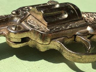 Vintage Pawnee Bill Wild West Toy Cap Gun–Cast Iron 7