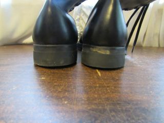 Vietnam War Black Leather Army Military Issued Combat Boots 1964 SZ 11N 6
