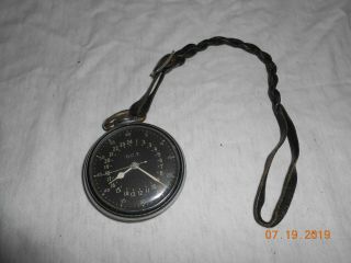 Vintage Hamilton Military Watch 4992b 22 Jewel 6 Position Vgc