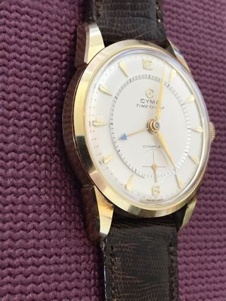 Extremely Rare Cyma Time - O - Vox Watch Swiss R464 Movement 4