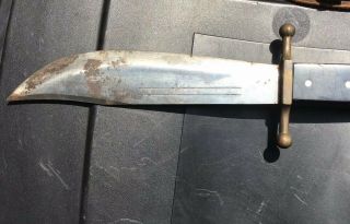 WW2 V - 44 Collins 18? Case XX Knife Military Fighting Knife Sheath Campaign List 5