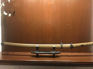 Japanese Imperial Army Type 3 Military Sword Stamped And Signed Kanemune