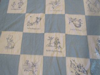 Antique Quilt 1920 Year - Pretty Unique Cross Stitch.  One Of A Kind.