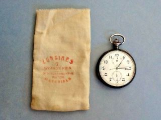 A ' Longines - 7 Grand Prix ' Pocket Watch - Swiss Made 4