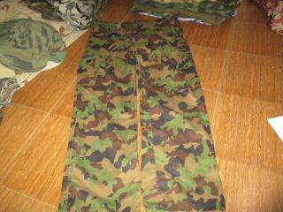 Unknown? Militaria Army Cotton Camo Field Pants Size 38,  Very Good