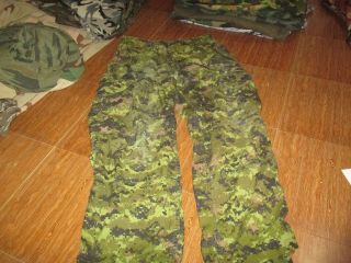 Canadian Cadpat Issue Combat Pants Size 34,  Very Good