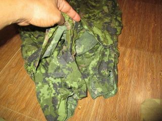CANADIAN CADPAT ISSUE COMBAT PANTS SIZE 34,  Very Good 2