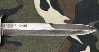 WWII U.  S.  M3 CASE Trench Knife USM8 (B.  M.  CO) 4