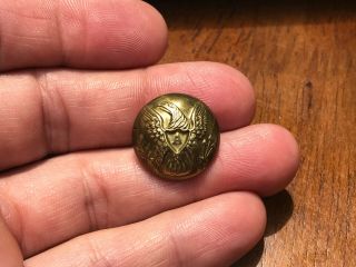 Non Dug Civil War Artillery Coat Button Rmdc Horstmann & Sons Backmark